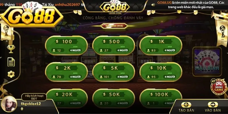 Cách chơi bài binh 13 lá cơ bản cho người mới 