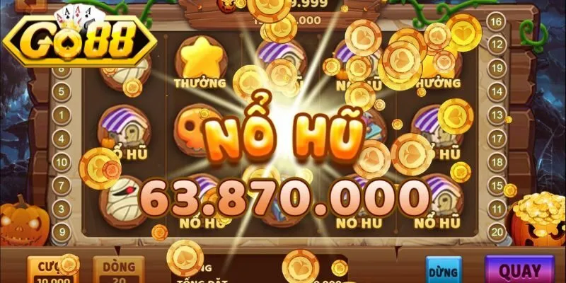 Khám phá không gian săn thưởng tại nổ hũ Go88